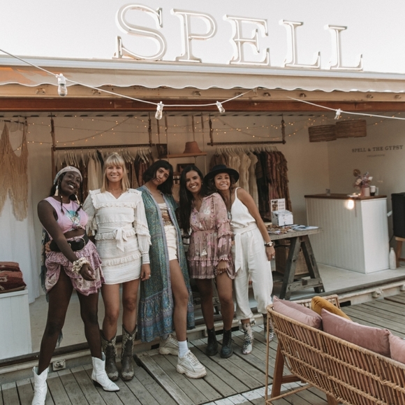 Spell jasmine flutter sleeve maxi dress jade gypsy - Picture 10 of 10